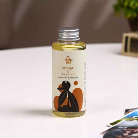 Filler for aromatic diffuser orange with cinnamon 100 ml-1