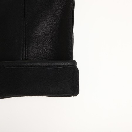Female gloves, size l, with insulation, black color-3
