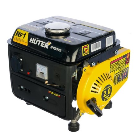 Electrogeener HUTER HT950A, Benz., 0.65/0.95 kW, 220 V, 4.2 l