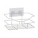 Axentia nizza regiment single -tier, straight, on an adhesive mount, 23.5x15x10.5 cm