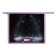 Folder for notebooks A5, 233 x 200 x 40 mm, lightning from above, plastic/textiles, Phoenix "Princess Ballerina"
