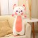 Soft toy-podushka "daring cat", 80 cm, white color