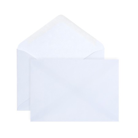 Postal envelope C6 114 x 162 mm, without telling, without window, glue, 80 g/m2