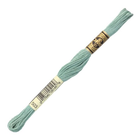 The threads of the DMC 117 (503), 12 pcs. packaged