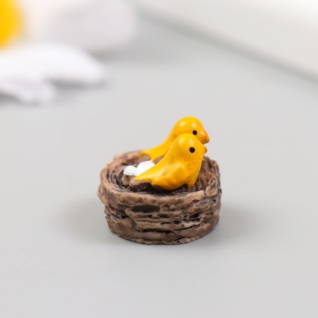 Figure for Florarium Polystone "Ticks in the Nest" 1.5x1.5x1.4 cm-3
