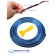 Flexible Torso Molding, intraspassal, blue, 5 m