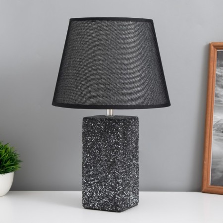 Table lamp "Dzin" 1x40W E14 Black 22x22x36cm