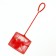 Aquarium net 12.5 cm, red