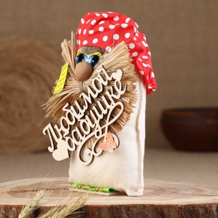 Household "beloved grandmother", in beret, 18 cm-2