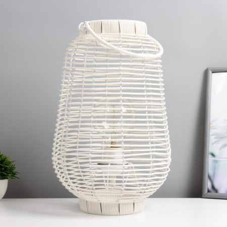 Blanche table lamp E27 15W white 25x25x39 cm Risalux