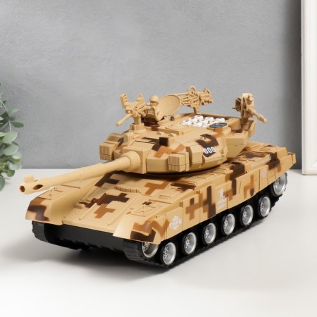 Piggy bank Plastic "Tank" Code lock, sound AA 43x16x16 cm