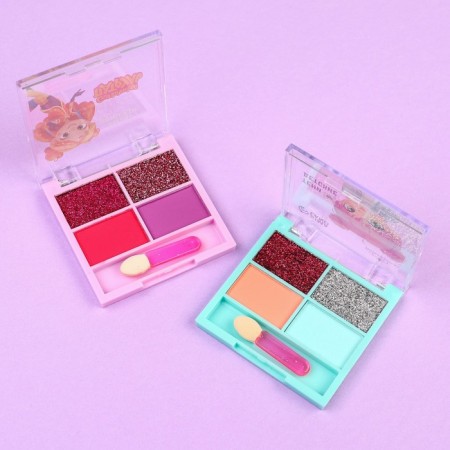 Features for the eyelids, 4 colors "girlfriends", fabulous patrol, mix-4