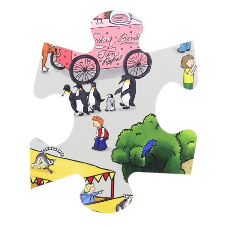 Puzzle Wimmelbukh "Zoo", 24 elements-2