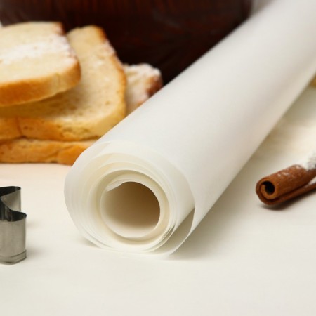 Baking paper siliconized, white 38 x 25 m-1