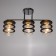 Chandelier 1998/3 E27 60W chrome 47x12x25 cm Bayerlux