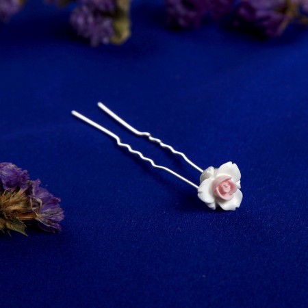 Hairpin "pastel" lily
