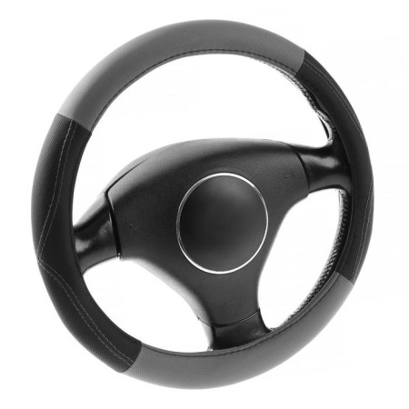 Braid on the steering wheel C2R C953, size m, black and gray