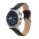 Men's watch, with chronograph, D-4.4 cm, L-24 cm strap, luminous, 3 atm