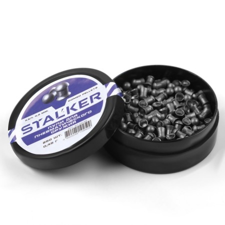 Pneumatics bullets "Stalker" Domed Pellets, f. 4.5mm, 0.45g, 250pcs-2