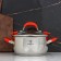 Aurora pan, 3 l, d = 20 cm, capsule, glass cover