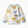 Nursery blouse, white/dino color, height 74 cm