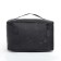 Cosmetic bag with lightning, black color