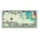Wooden envelope carved "with an anniversary!" Flowers, green frame