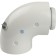 The chimney element coaxial stout SCA-6010-210190, adapter for a boiler angular 90 °, DN 60/10
