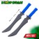 Set of ninja "shell", 6 objects, blue color