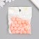 Beads for creativity plastic "Direct pink" matte d = 1.2 cm set 20 g