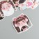 Stickers Plastic "Model Girls" set 60 pcs 10x12 cm
