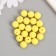 Beads for creativity plastic "Lemon" matte d = 1.2 cm set 20 g
