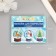 Stickers for creativity "Snow balls" embossing silver set 48 pcs 9x7x0.8 cm