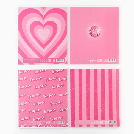 Notebook A5, 36 liters on the paper clip No. 1 MIX "September 1: Pink"-7