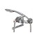 MILARDO TRISB02M02 bathtub mixer, two -talent, spout 173 mm, chrome 504941