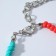Necklace "beads" rainbow, color, 30 cm