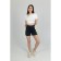 Women's shorts ise, size 44 cm, dark blue color