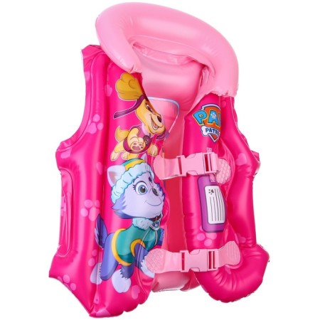 Inflatable vest for swimming, children's, puppy patrol, pink color-6