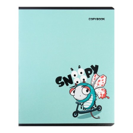 Notebook 48 sheets, in a cage, "Snuuup", cover shaking cardboard, twin-lak, UV-lak, 5 designs-3