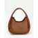 Bag Women's Tout with zipper, brown color