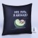 Antistress pillow "I am lazy", 20x20 cm