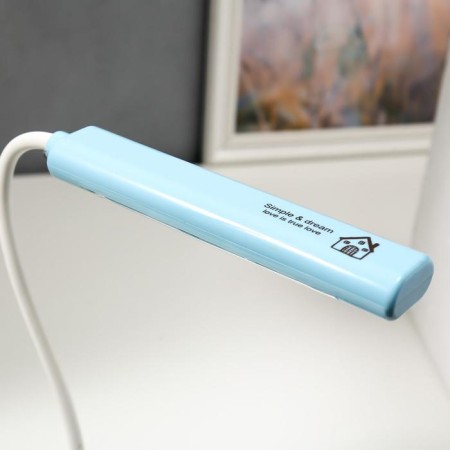 Table lamp 16291/1bl 16xLED 2W 2 modes USB AKB Blue 9x12x46 cm Risalux-7