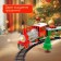 Railway "New Year train", light and music