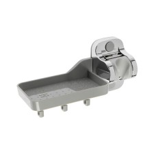 Holder for shower watering can Accoona A377, unregulated, plastic, soap dish, chrome