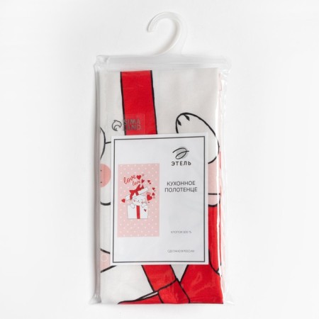 Ethel towel Cat’s Love 40x73 cm, 100% cotton, sarzha 190 g/m2-4