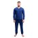 Male thermal underwear, V-cutting, cotton with the basis, p. 56, height 182 cm, blue color