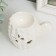 Aroma lamp ceramics "Cactus with a butterfly" mix 9x11x7 cm