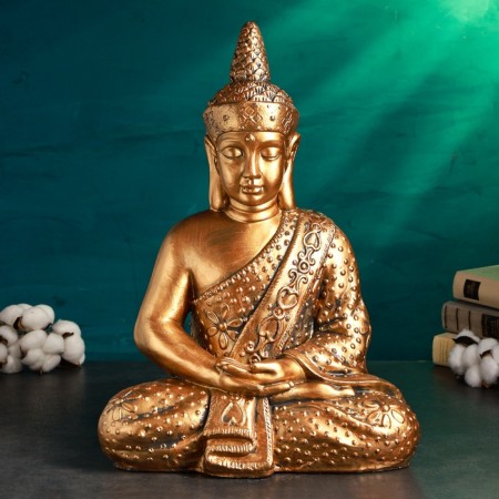 Figure "Buddha Meditation" Bronze, 35x17x45cm-1