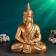 Figure "Buddha Meditation" Bronze, 35x17x45cm