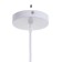 Lamp Bayerlux 1244/1wt E27 40W white 22x22x8.5-108 cm